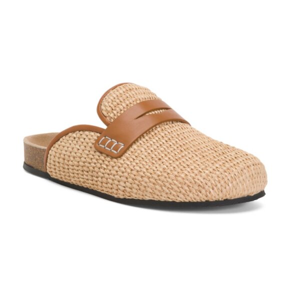 J.W. Anderson Shoes - J.W. ANDERSON Leather Footbed Mules